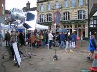 Filming in Horsham